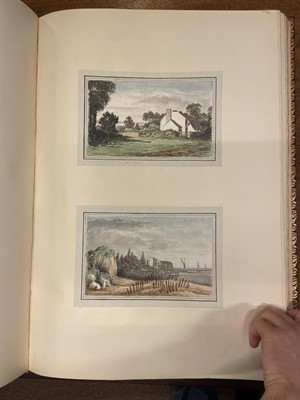 Lot 145 - Morant (Philip). The History and Antiquities of Essex, 1768, EXTRA ILLUSTRATED, 5 volumes + Index