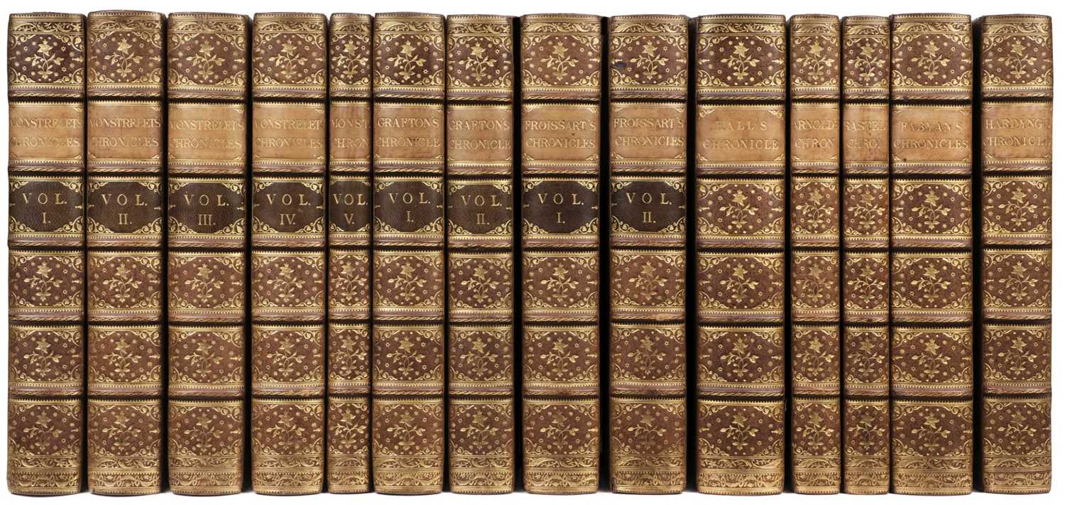 Lot 199 - Johnes (Thomas). The Chronicles of Enguerrand de Monstrelet..., 1809..., and others