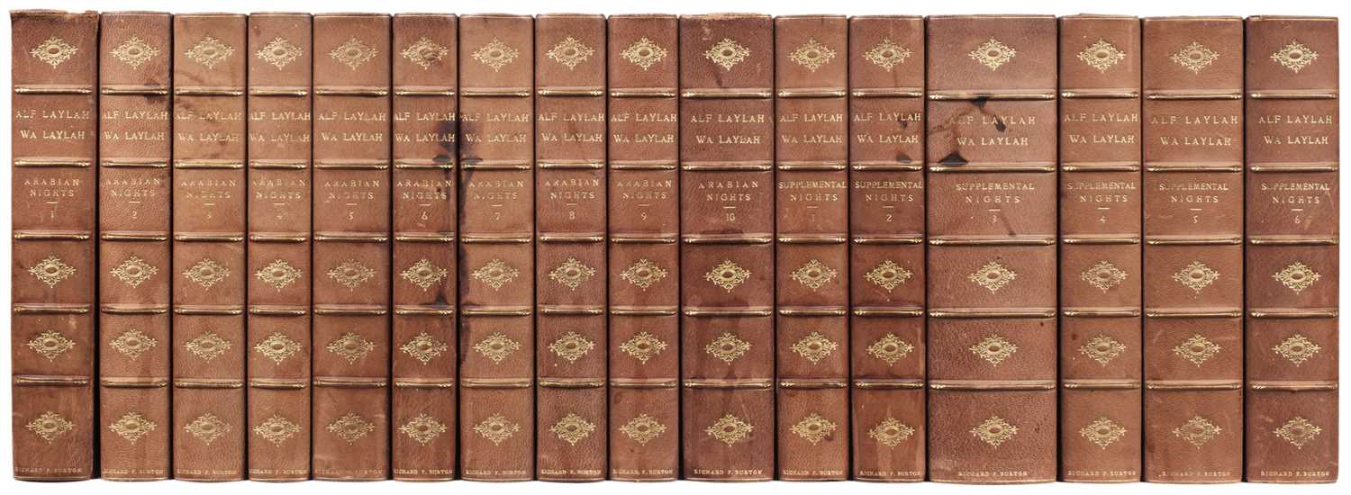Lot 355 - Burton (Richard). The Book of the Thousand Nights' and a Night, 16 volumes