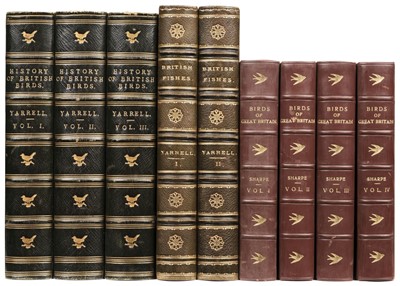 Lot 302 - Yarrell (William). A History of British Birds, 3 volumes, 3rd edition, 1856..., and others