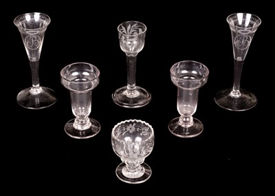 Lot 264 - Drinking Glasses. A large collection, 18th-century