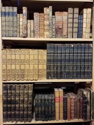 Lot 433 - Antiquarian. A large collection of mostly 19th century literature