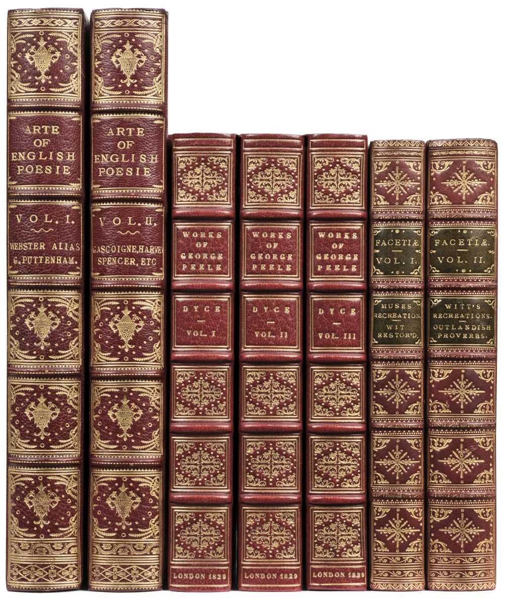 Lot 200 - Puttenham (George). The Arte of English Poesie, 2 volumes 1811-15