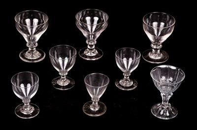 Lot 265 - Drinking Glasses. A large collection of 18th century and later