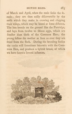 Lot 364 - Bewick (Thomas). A History of British Birds [land and water birds], 2 vols., 1797-1804