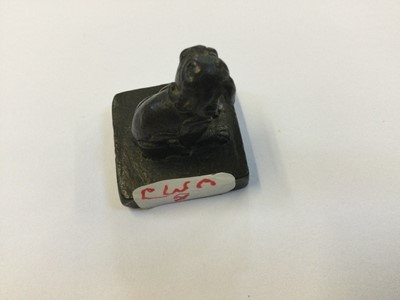 Lot 96 - Bronze Seal. 18th century Chinese bronze seal