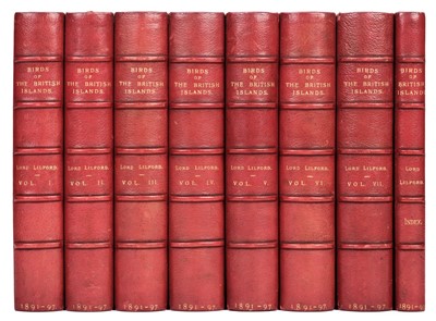 Lot 109 - Lilford (Thomas). Birds of the British Islands, 8 volumes (including index), 2nd edition, 1891-97