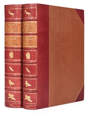 Lot 110 - Lilford (Thomas). Notes on the Birds of Northamptonshire, 2 volumes, 1st edition, Large Paper copy, 1895