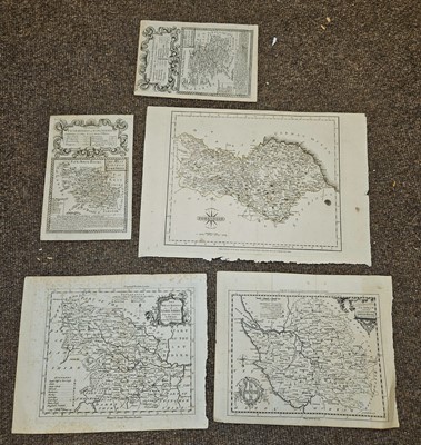 Lot 259 - Yorkshire. A collection of 36 maps, 17th - 19th century