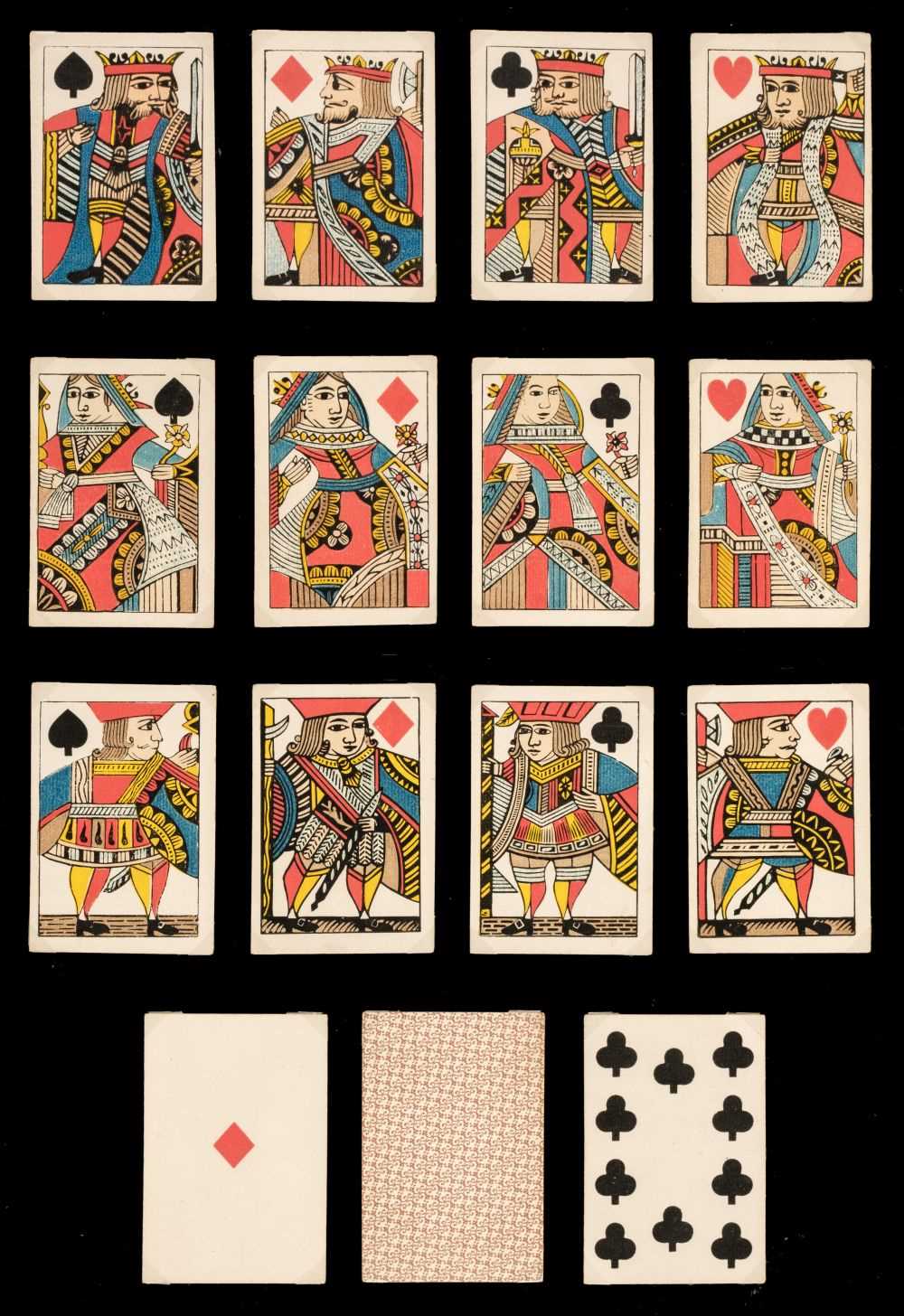Lot 310 - English playing cards. Standard pattern,