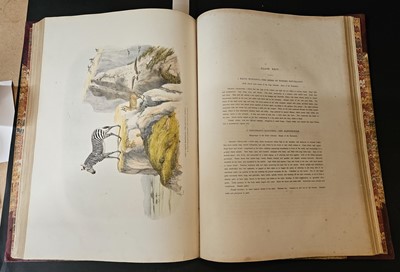 Lot 78 - Harris (Captain William Cornwallis). Portraits of the Game and Wild Animals, 1840
