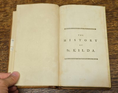 Lot 60 - Macaulay (Kenneth). The History of St. Kilda, 1st edition, 1764