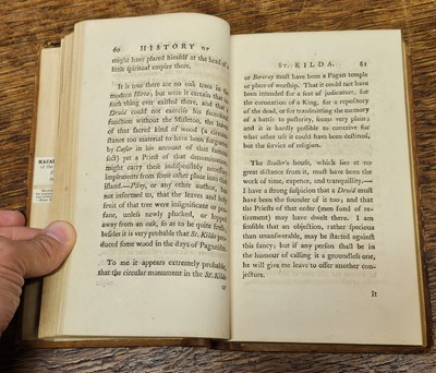 Lot 60 - Macaulay (Kenneth). The History of St. Kilda, 1st edition, 1764