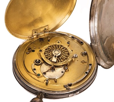 Lot 473 - Pocket Watch. A French repeater and alarm open face pocket watch by Breguet & Fils circa 1830