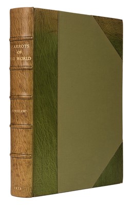 Lot 102 - Forshaw (Joseph M.). Parrots of the World, 1st edition, Melbourne: Lansdowne Press, 1973