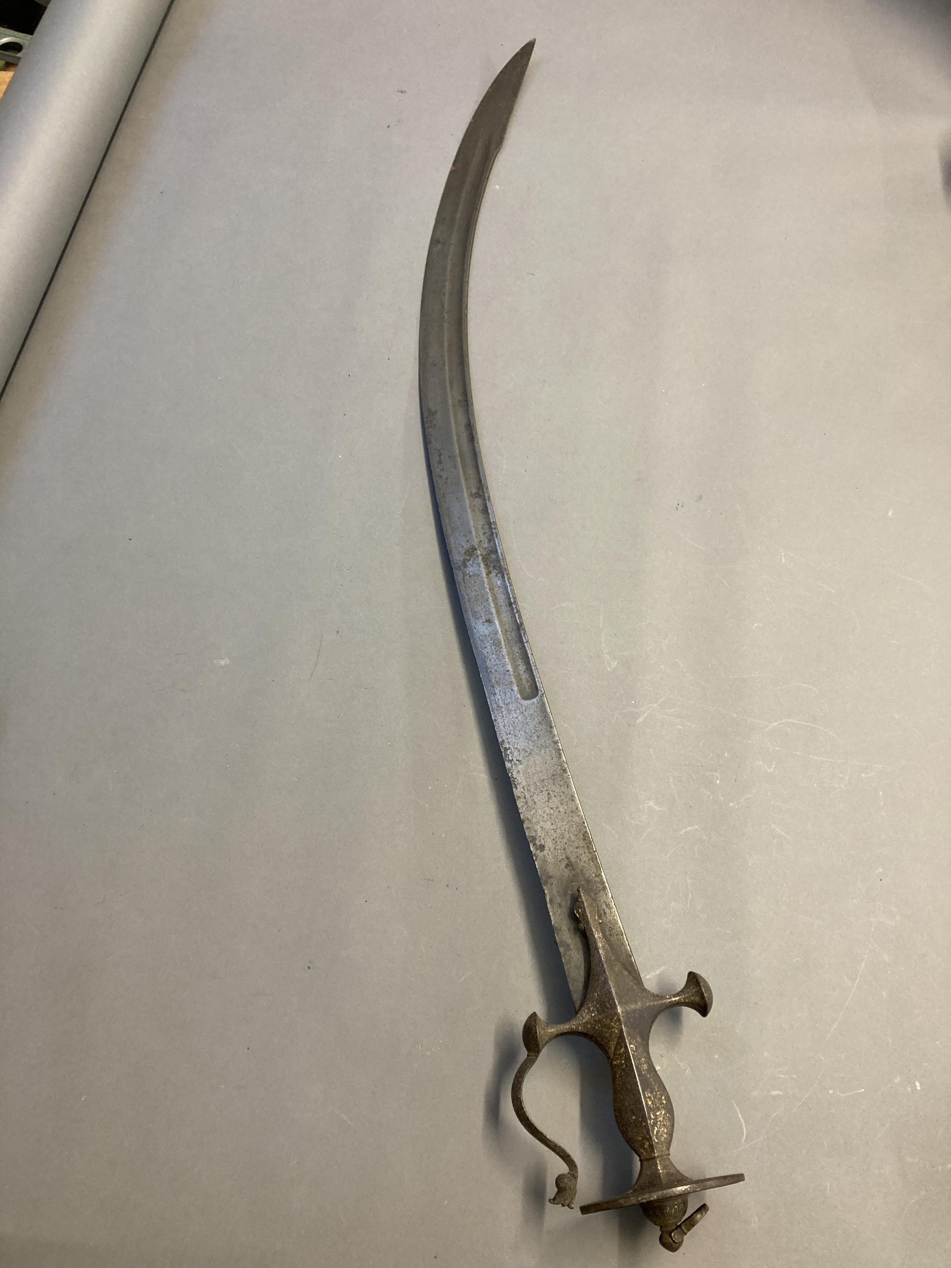 Lot 343 - Indian Sword (Tulwar), 19th century