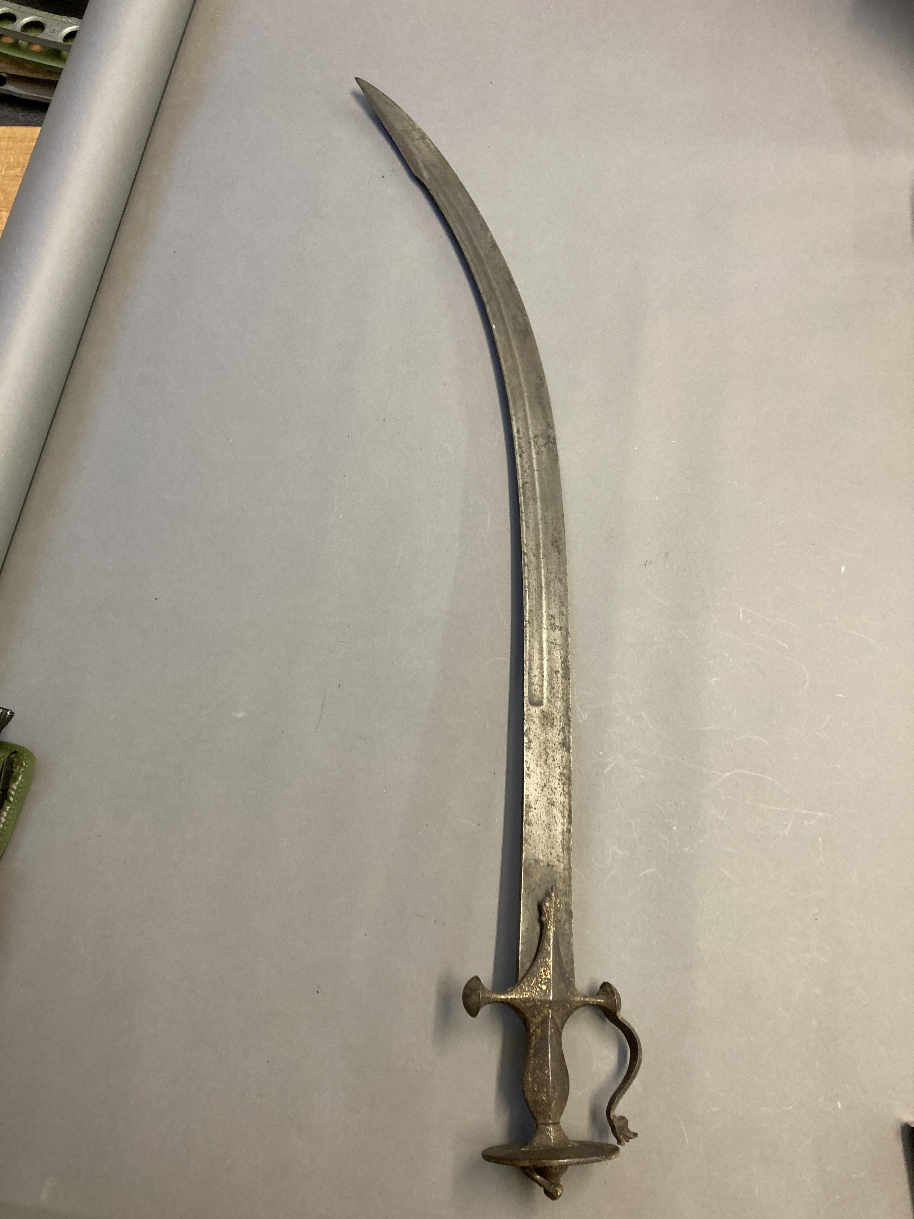Lot 343 - Indian Sword (Tulwar), 19th century