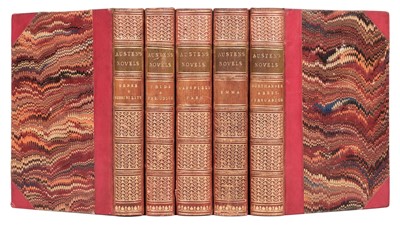 Lot 371 - Austen (Jane). Works, 6 volumes bound in 5, 1856