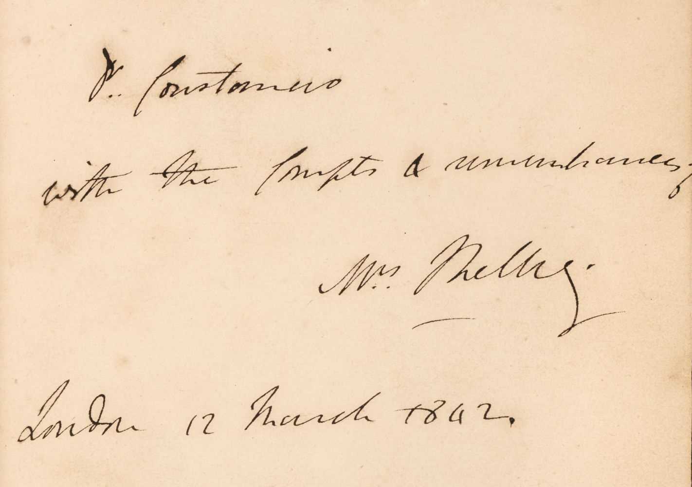 Lot 369 - Shelley (Percy Bysshe). Essays, Letters from Abroad, 2 volumes, 1st edition, 1840