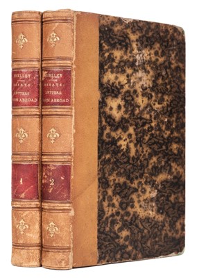 Lot 369 - Shelley (Percy Bysshe). Essays, Letters from Abroad, 2 volumes, 1st edition, 1840