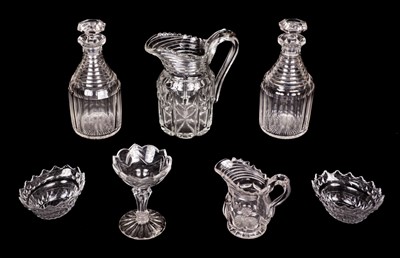 Lot 267 - Glassware. A collection of 18th and mostly 19th-century