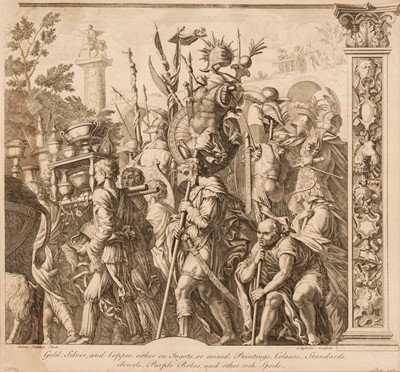 Lot 8 - Huyberts (Cornelis, 1669-1712). The Triumphs of Caesar, after Andrea Mantegna, circa 1696