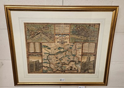 Lot 107 - Middlesex. Speed (John). Midle-Sex described..., George Humble [1611 - 27]