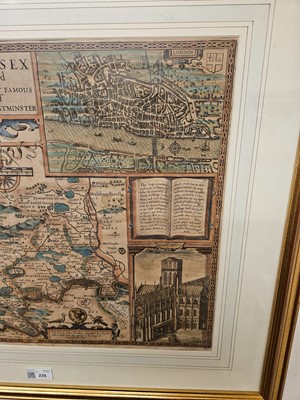 Lot 107 - Middlesex. Speed (John). Midle-Sex described..., George Humble [1611 - 27]