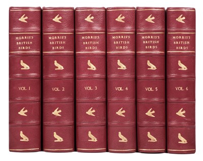 Lot 122 - Morris (F. O.). A History of British Birds, 6 volumes, 4th edition, London: John C. Nimmo, 1895-97