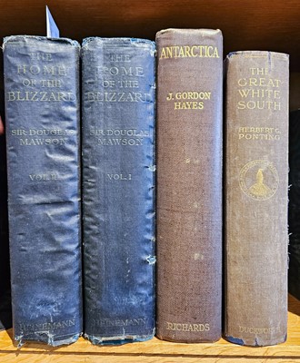 Lot 31 - Mawson (Douglas). Home of the Blizzard, 2 volumes, 1st edition, 1915