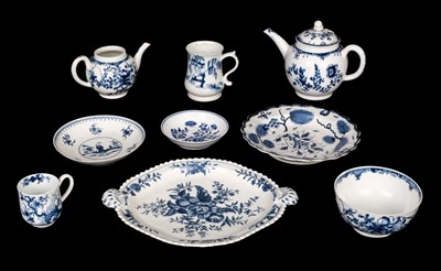 Lot 251 - Royal Worcester porcelain. A collection of blue and white Royal Worcester porcelain