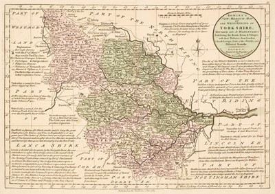 Lot 258 - Yorkshire. A collection of 30 maps, 18th & 19th century