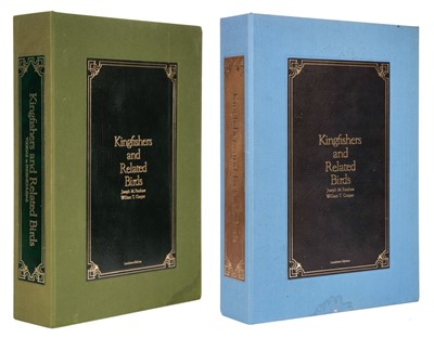 Lot 97 - Cooper (William). Kingfishers and Related Birds, 4 volumes bound in 2, 1st edition, 1983-93