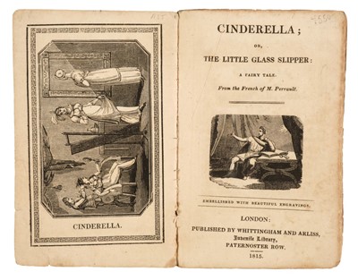 Lot 419 - Perrault (Charles). Cinderella; or, The Little Glass Slipper: a fairy tale