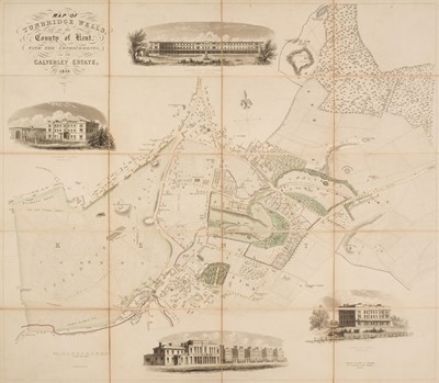 Lot 221 - Folding Maps. A collection of twenty-one British & foreign maps, 18th & 19th century