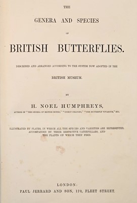 Lot 171 - Humphreys (Henry Noel). The Genera and Species of British Butterflies