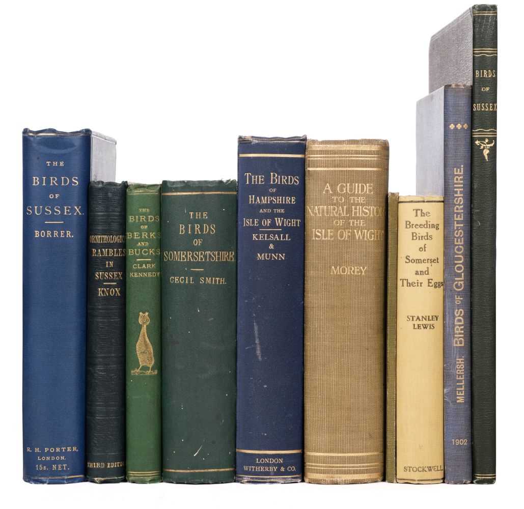 Lot 96 Borrer (William). The Birds of Sussex, and