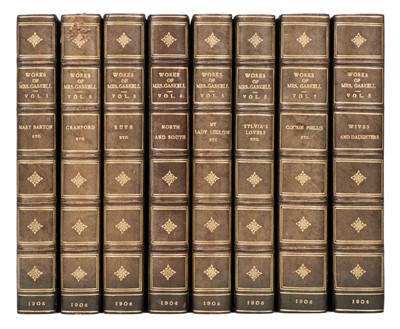 Lot 397 - Gaskell (Elizabeth Cleghorn). Works, Knutsford Edition, 8 volumes, London: Smith, Elder & Co., 1906