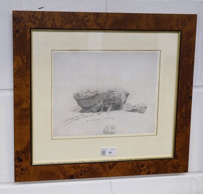 Lot 95 - Varley (Cornelius, 1781-1873). A Scruffing Boat at Lambeth, 1823