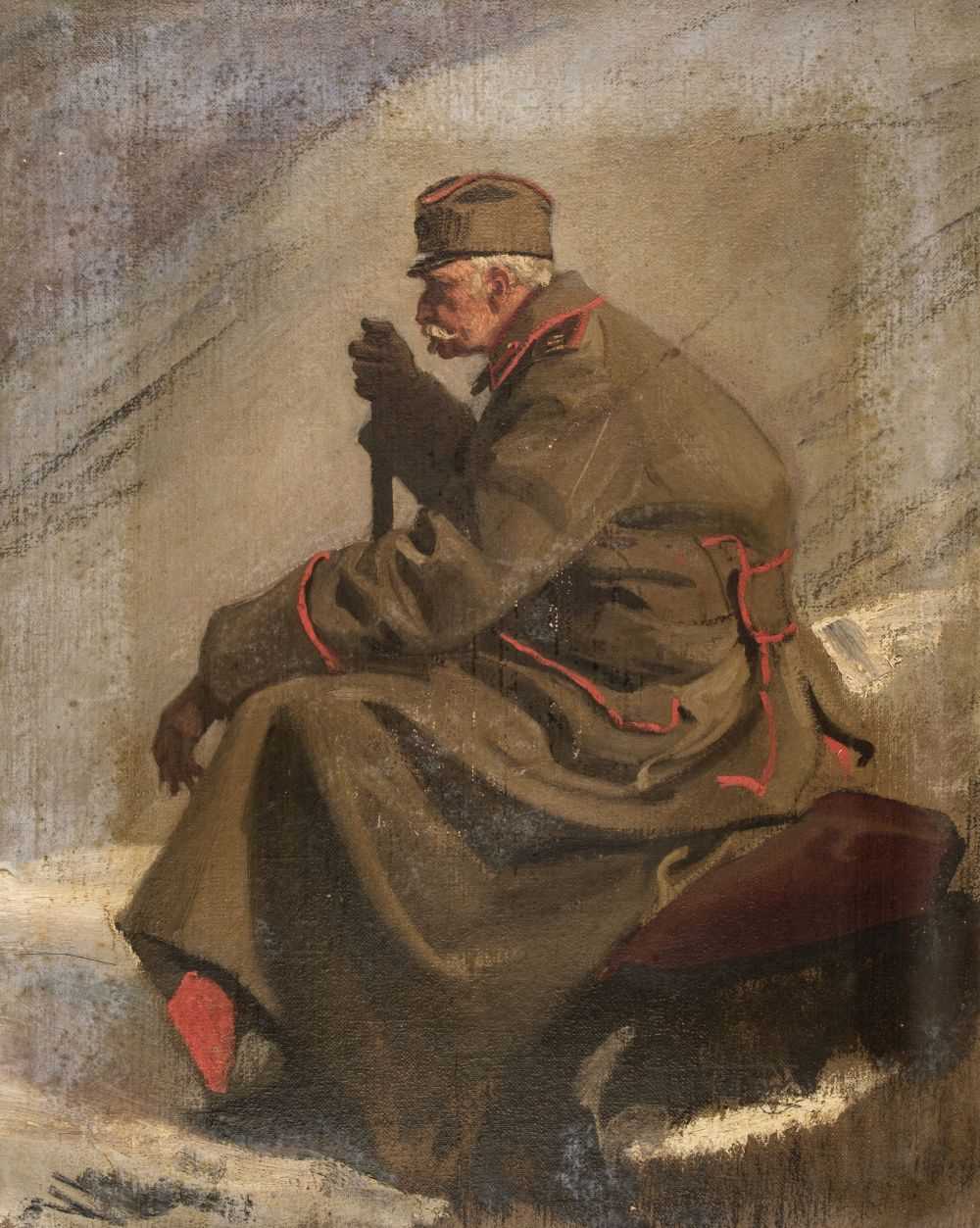 Lot 340 - Salisbury (Frank Owen, 1874-1962). King Peter of Serbia, c. 1945