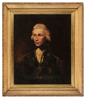 Lot 238 - English School, 19th century, Horatio Nelson, half-length portrait facing left, oil on canvas