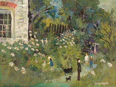 Lot 178 - Yates (Frederick Joseph, 1922-2008). A Walk through the Garden, oil on board