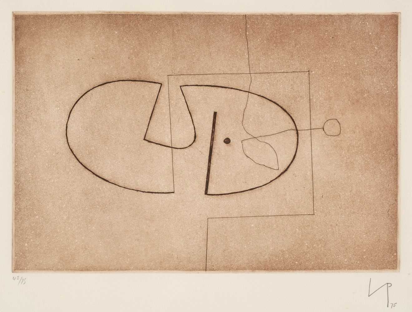 Lot 262 - Pasmore (Victor, 1908-1998). Untitled (from IAA Portfolio), etching with aquatint