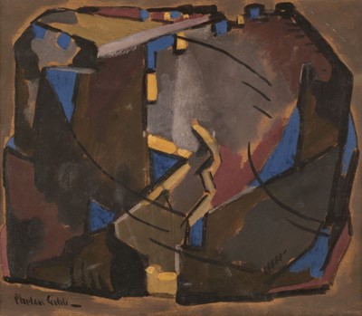 Lot 161 - Phelan Gibb (Henry William, 1870-1948). Composition, circa 1945