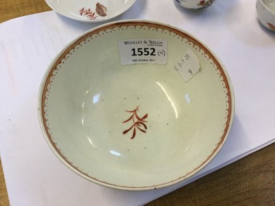 Lot 47 - Teawares. Five tea wares with quail motifs