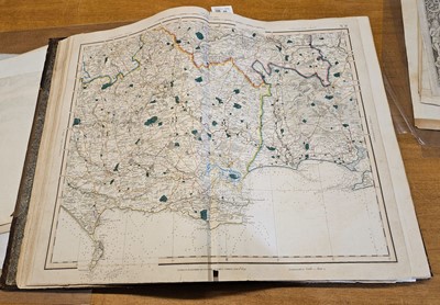 Lot 84 - Cary (G. & J. ). Cary's Improved Map of England and Wales..., 1832