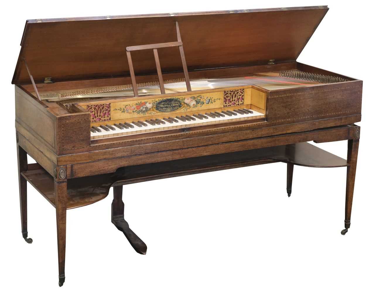 Lot 294 - Square piano. Masterman & Co., c. 1820