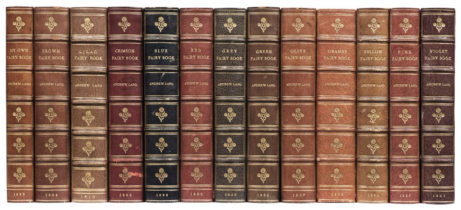 Lot 520 - Lang (Andrew). A complete set of Fairy Books