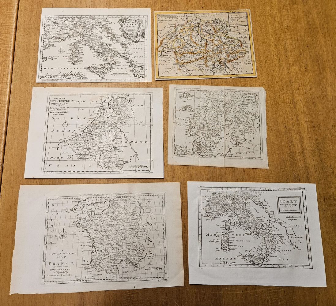 Lot 97 - Foreign Maps. A collection of approximately