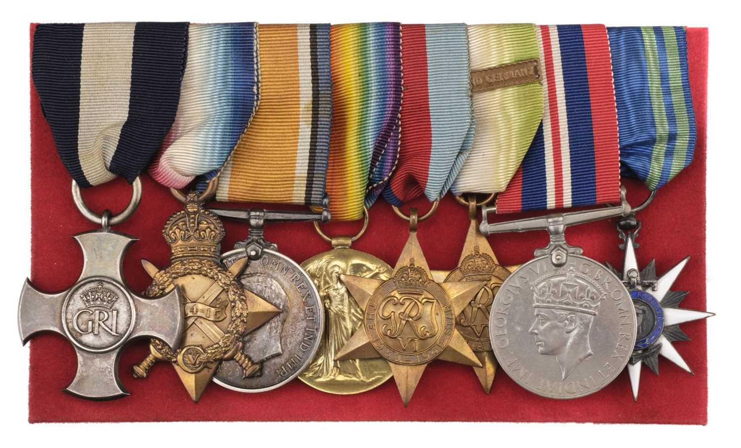 Lot 290 - WWII Merchant Navy DSC Medal Group - Captain C.A. Hancock